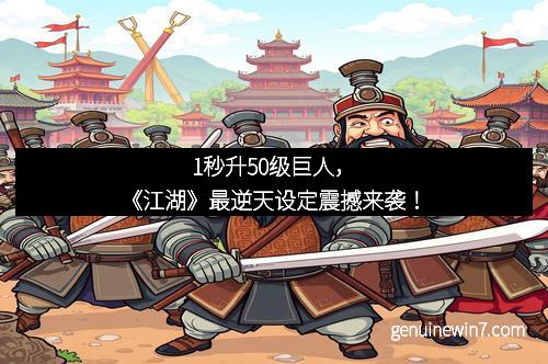 1秒升50级巨人，《江湖》最逆天设定震撼来袭！